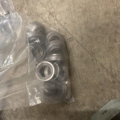 Crane Hanger Rod Assembly. Kit 0756YY + 3/4”x6” Rod/w Roll Pins Chair Washers