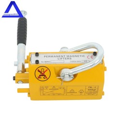 Magnetic Lifter Lifting Magnet 880 lbs/400 kg 2.5 Safety Factor Neodymium Hoist