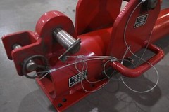 THERN A1976, A7261C SERIES 5124 PORTABLE DAVIT CRANE BOOM PARTIAL ASSEMBLY