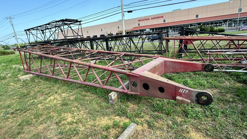 30 TON LUFFER, LIGHTWEIGHT #23 BOOM JIB, MANITOWOC 4100