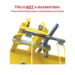 R&M QLP 1 TON, 10′ SPAN, UNDER RUNNING, SINGLE GIRDER OVERHEAD PUSH CRANE KIT