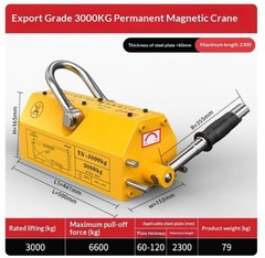 Magnet Lifting Device Industrial Powerful Suction Cup Strong Magnetic Magnet