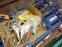 Gorbel GLCS Free Standing Work Station Crane Kit 150#cap 10’Bridge, 1/4Ton Hoist