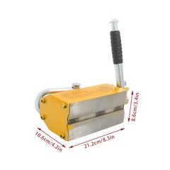 Magnetic Lifter Lifting Magnet 880lbs/400kg Pulling Capacity 2.5 Safety Factor