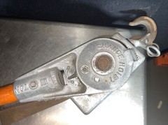 Chance Hoist 2 Ton Hot Stick Ratcheting Strap Hoist