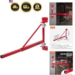 Wall Mount Jib Crane, 1320 lbs Max Load Capacity Electric Scaffolding Lift, E…