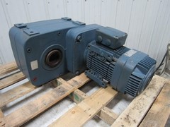 Mannesmann Demag AF12-M01-20.1 Overhead Crane Offset Gear Motor 3″ Hollow Shaft