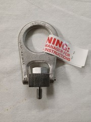 Jergens SS Forged Center Pull Hoist Ring 5/16″-18 Thread 800lb Load Cap 23907-SS