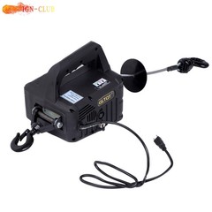 With Wired Remote Control 1500W 500-C Winch 2in1 Portable Electric Hoist 1100lbs