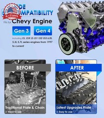 Heavy-Duty Engine Lift Plate for LS Series V8 Engines 5.3 6.0 6.2 for Engine Swa