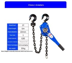 Hand Wrench Hoist Manual Tightener Tensioner Hand Hoist Manual Hoist
