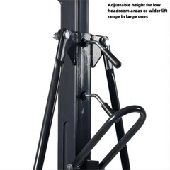 AGROTK 2000 lbs 1 Ton Adjustable Steel Portable Gantry Crane Portable Shop Lift
