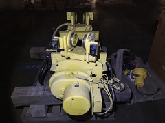 Yale BAW1/2-95RT Pneumatic Air Hoist 100 lb / 1/2 Ton Capacity 36 fpm Speed