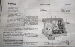 ⭐NEW IN BOX⭐ FURNAS 54EB43ED GEARED ROTARY CRANE LIMIT SWITCH 108:1 4-NO 4-N.C