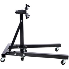 2000LBS Folding Engine Stand Capacity Motor Hoist 360 Degree Adjustable Mounting