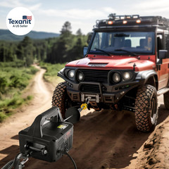 3-In-1 Electric Hoist Winch, 1100Lbs 1500W Portable Power Winch Crane, 110V/120V