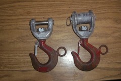 Lineman Little Mule Ratchet Hook and Latch Bottom Block Assembly and Top Hook