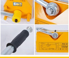 Magnetic Crane Permanent Magnet Lifting Magnet Suction Cup 1 Ton 2 Tons 3 Tons