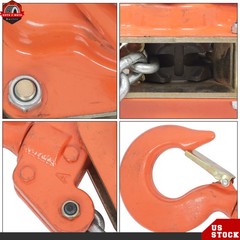 6 Ton 13200LB Lever Block Chain Hoist Ratchet Type Come Along Puller 10FT Lifter