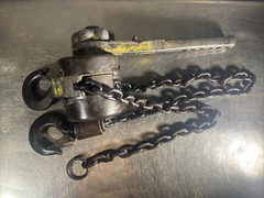 Tugit 1 Ton Ratchet Chain Hoist Come-A-long Winch Rigging. Item ID #3