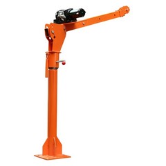 1100lb Q235 Steel Truck-Mounted Crane Hoist 12V Electric Pickup Truck Jib Cranes