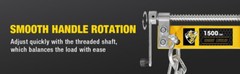 Adjustable Car Engine Hoist Leveler Heavy Duty Shop Crane Load Lift Tool 1500LBS