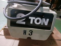 (#719) 2 Ton Coffing EC Hoist 10′ lift-24fpm-240v