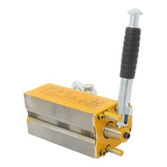 880 lbs/400 kg Lifting Capacity 2.5 Safety Factor Magnetic Lifter Tool Yellow