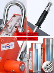 Permanent Magnet Crane Heavy Duty Steel Crane Industrial Magnetic Lifter