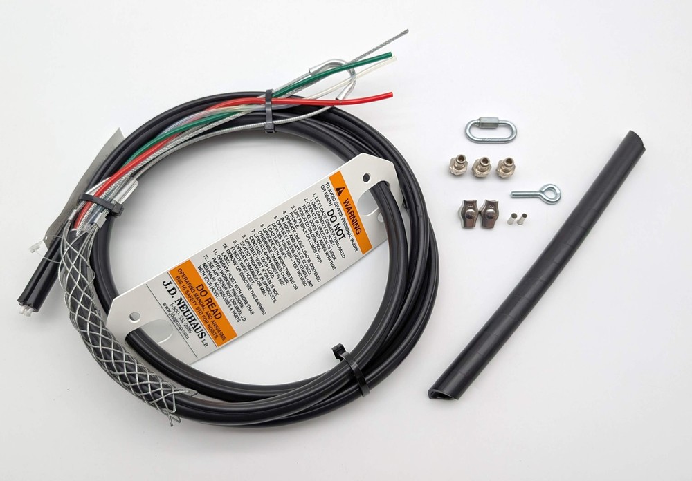 J.D. Neuhaus Air Hoist Control Cable 7ft Length JDN 00018900 B/J OEM Part