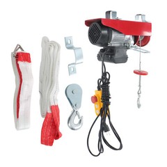 440lbs/ 200kg Electric Hoist with 14 FT Wired Remote Control 110V 510W Motor
