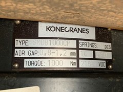KoneCranes Disc Brake for Hoist SMBD1000CP