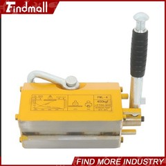 Findmall 880lbs/400kg Lifting Capacity Magnetic Lifter 2.5 Safety Factor Yellow