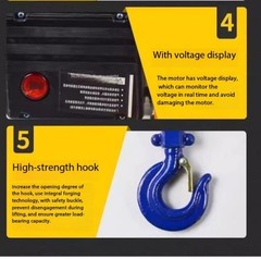 Multi-functional Hoist, Winch, Fast and Ultra-fast Lift, Crane, Hoist.