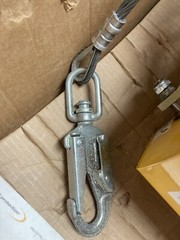 Original USA MILLER 8442 60FT CONFINED SPACE WINCH, 350 LB Cap HOIST SYSTEM NEW!