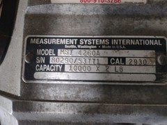 Porta Weigh 4260 10,000 X 2 Lb. New Battery And Charger.