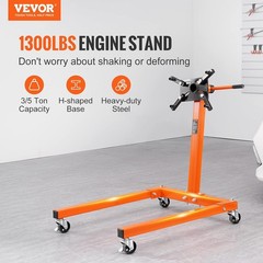 VEVOR Engine Stand, 1300 lbs (3/5 Ton) Rotating Engine Motor Stand with 360 Degr