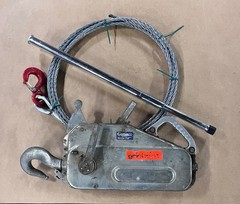 Grip Hoist Tu-28 Tirfor 35′ new OEM Cable and Handle 4000 ILB WLL Come Along