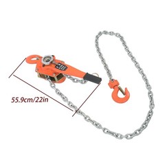 LABLT G80 Manual Lever Chain Hoist, Lifting height 10ft 3 Ton 6600 lbs Capacity