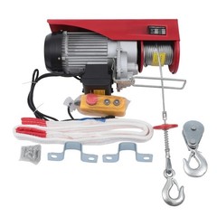 Miniature Electric Hoist Home Small Crane Hoist Remote Control Special Bracket
