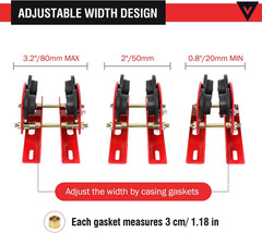 Electric Hoist Manual Trolley 1Ton Heavy Duty 2205LBS Capacity for PA600 to PA10