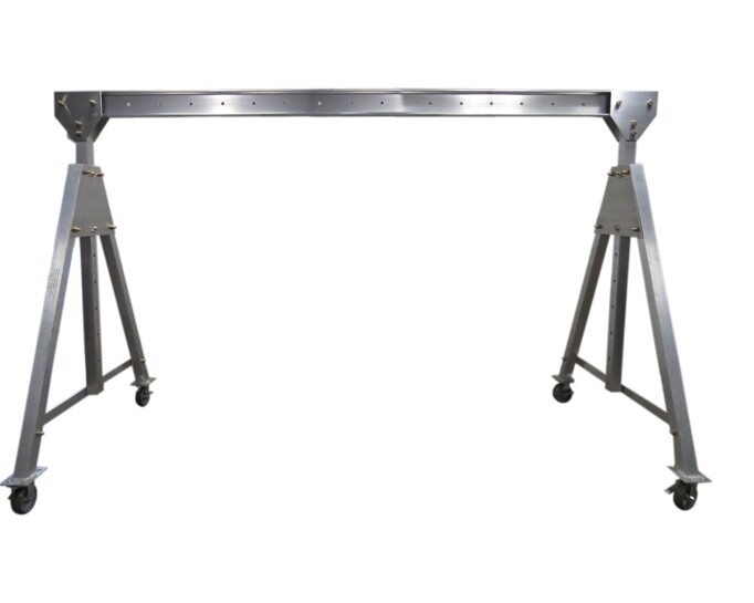 Aluminum Portable Adjustable Gantry Crane 3TON FREE BUSINESS SHIPPING