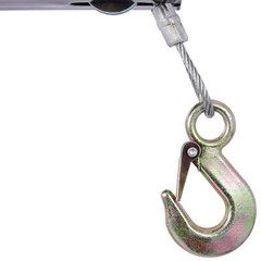 500Lb Pickup Truck Hydraulic PWC Dock Jib Engine Hoist Crane Hitch Mount Lift 2″