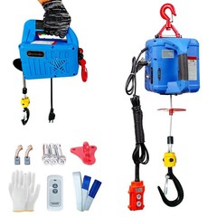 3 in 1 Electric Hoist Winch,1100LB 1500W Portable Power Winch Crane,110V/120V…