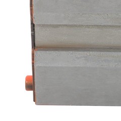 Orange 220lbs/100 kg Magnetic Lifter Lifting Magnet Hoist 2.5 Safety Factor
