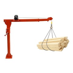 1100 LB Truck-Mounted Crane Hoist Truck-Mounted Crane with 12V Electric Winch