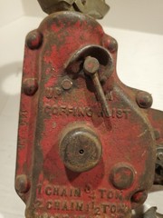 Coffing Model A-1 Ratchet Lever Hoist Chain Puller 3/4 Ton 1.5 Ton 2 Chains USA