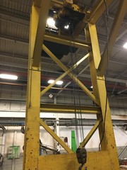 5 TON PITTSBURGH SINGLE LEG SINGLE GIRDER GANTRY CRANE: YODER #67228