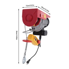 1100LBS Electric Hoist Winch Engine Crane 110V