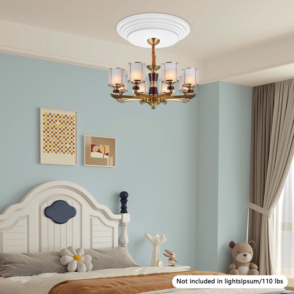 Ceiling Chandelier Hoist Cover Ceiling Mount Chandelier Lifter Decorative Cover